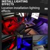 For TESLA Model 3 Model Y Interior 64 Color Lamp Car Led Atmosphere Light With App Controlled Neon Ambience Strip Lights