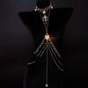 Nipple Clip Breast Stimulate Bondage Restriction Luxurious One-piece Sparkling Diamonds Glowing Night Light Anal Plug Sex Toys