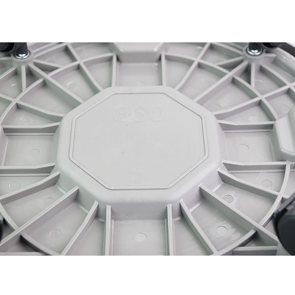 Thickened Moving Tray Plastic Vase with Roller Round Chassis Pot Water Movable Pot Holder Universal