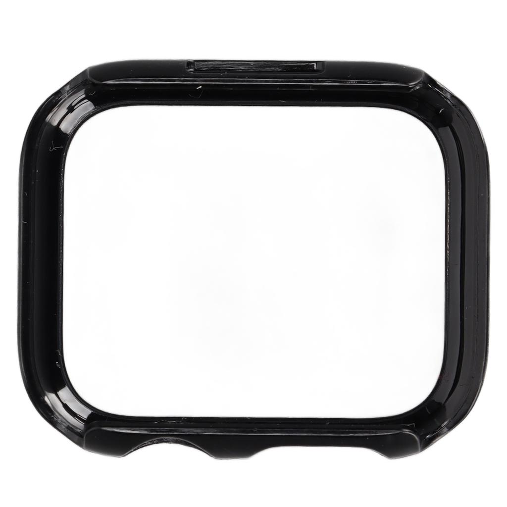 Protective Watch Case with Tempered Glass Full Coverage HD Screen Protector for Series 7 2021