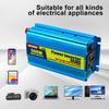 Car Power Inverter 500W Auto Power Supply Inverter Conversion USB Battery Clip DC 12V To AC 220V Battery Converter Cigarette lighter interface