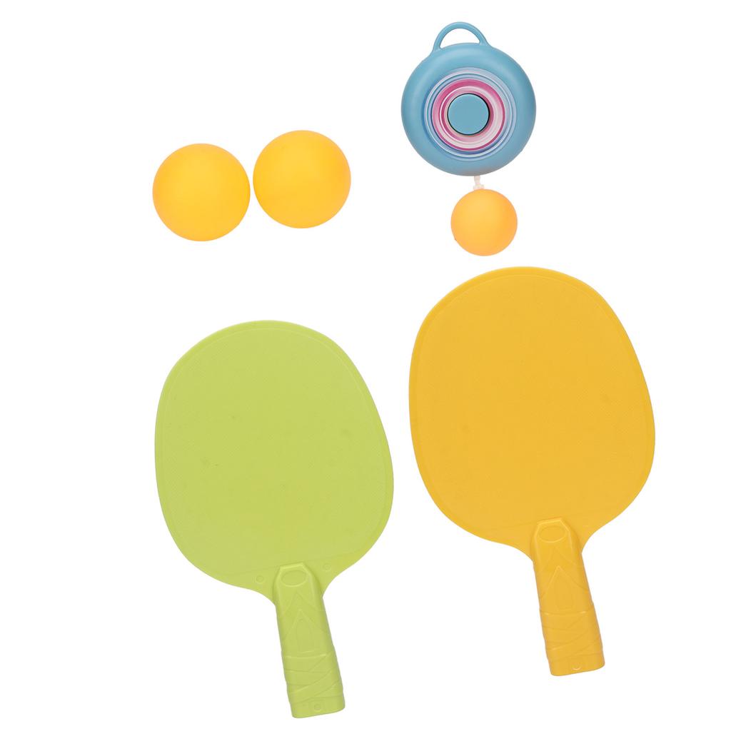 Indoor Hanging Table Tennis Hand Eye Coordination Toy 2 Racket Hanging Pingpong Trainer for Children Adult