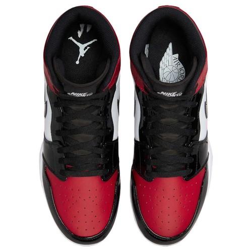 Jordan 1 Mid Td Cleat Bred Toe - FJ6805-601