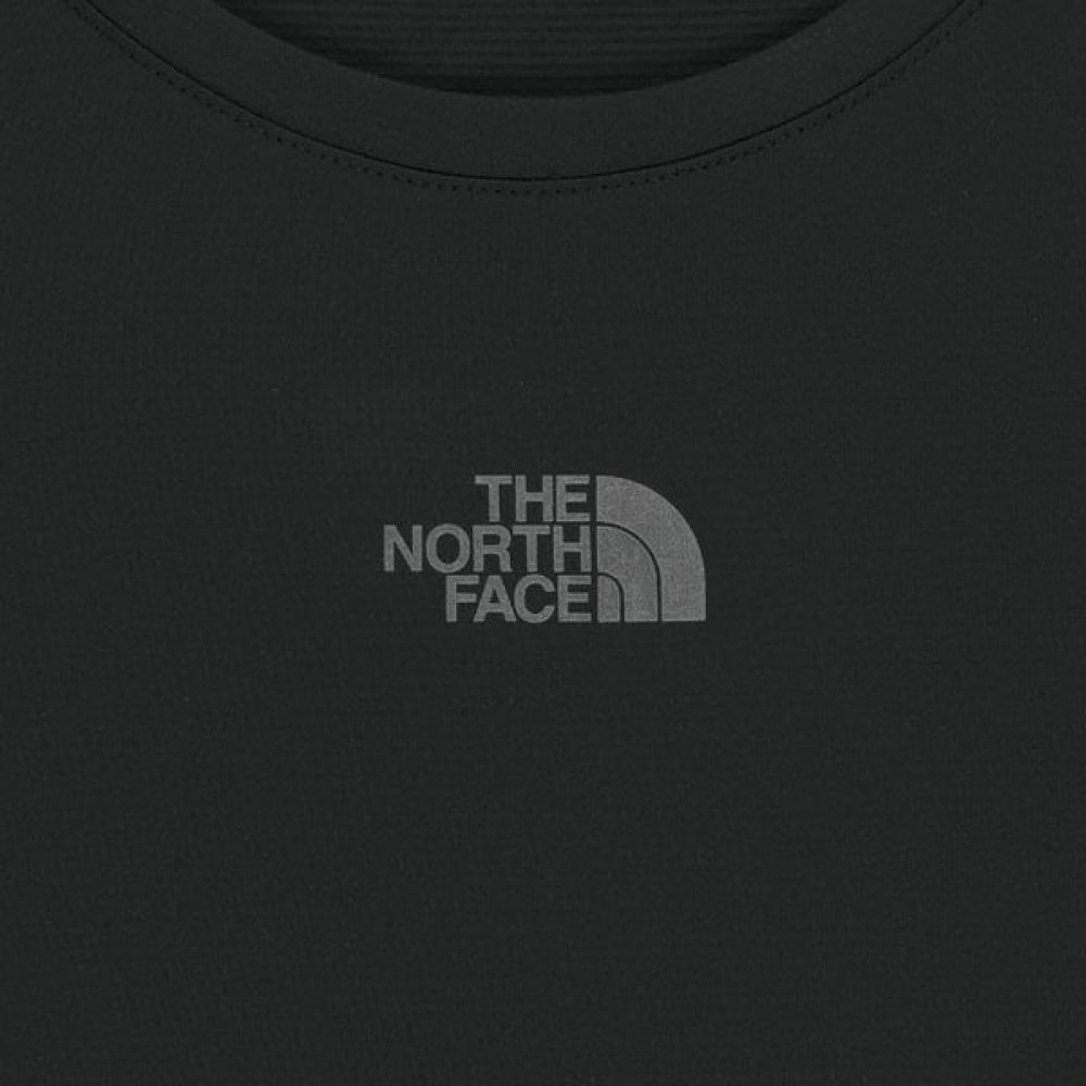The North Face Nt7tr55j White Label Long Sleeve Round Tee Black