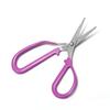 Stainless Steel Pruning Shear Curved Blade Flowers Bonsai Plants Grape Sparse Scissor Household Garden Tools for Gardener