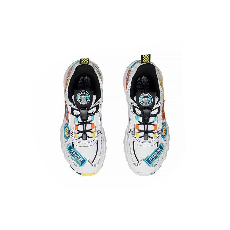 Li Ning Flash Support Stability Casual Sports Shoes Kids Sneakers White Black YKCS104-13