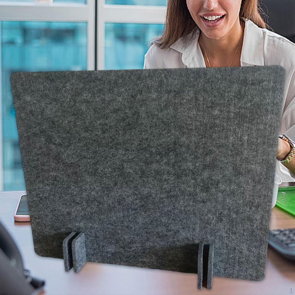 Acoustic Desk Divider Partition Desktop Board Visual Distractions Reducing Privacy