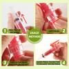 Clubday Lip Plumping Booster Syringe Lip Oil Hydrating Mirror Glossy Liquid Lipstick Dewy Plump Tint Long-Lasting Nourishing Makeup Cosmetics