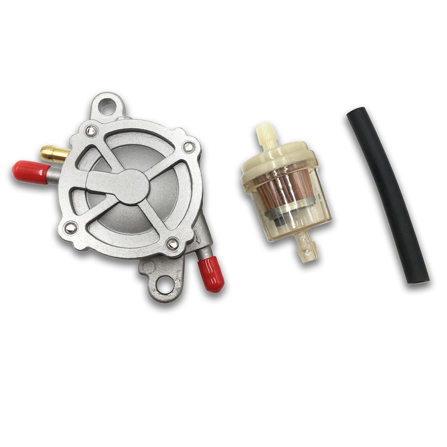 

YONGDING Fuel Pump Fuel Pump for Motorcycles, Negative Pressure Type, Universal Type, Compatible with