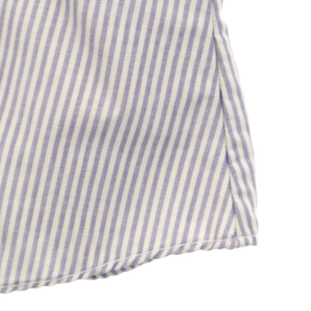 MAX MARA Weekend Striped Pattern 7 Minutes Sleeve Button Down Shirt M Women Used
