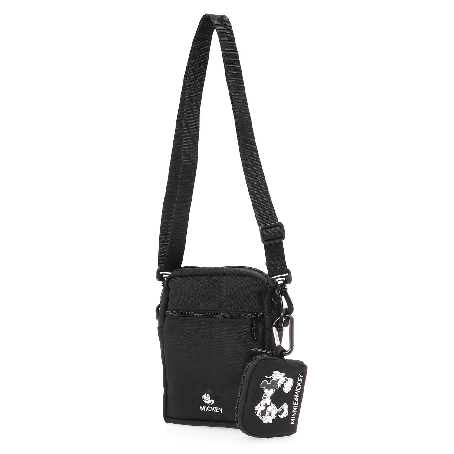 

Genuine Shoulder Bag MP1403PLMIC24 City Light Bag 24 Mickey Black [Manhattan Portage] [Official] / чорний