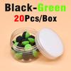 20Pcs/Box Carp Fishing Lures Pop up Boilies Baits Foam Ball Ronnie Rig Method Fishing Lures Hair Rig for Carp Fishing