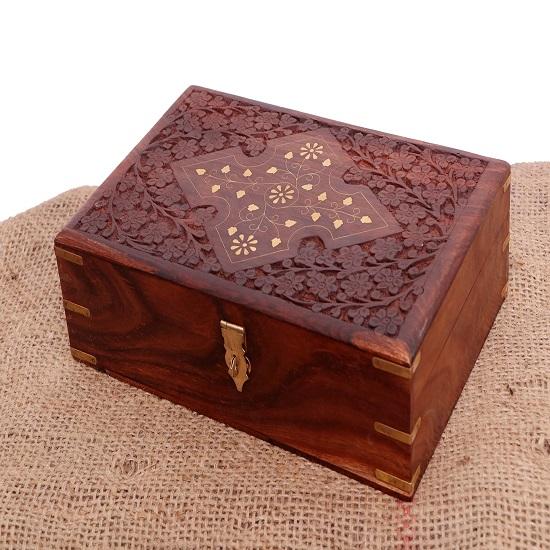 Handmade  Wooden Jewelry Box for Women. Jewelry Organizer, Handmade