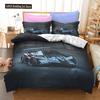Sport Racing Car Duvet Cover Set Blue Race Car Bedding Set Full Size Boys Blue Flame Extreme Speed Sports Car Comforter Cover