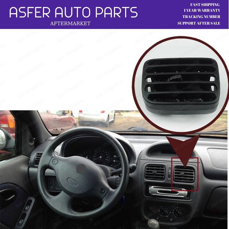 Air Intake Grille Diffuser Set Black 7702258279 7702258280 for Renault Clio Symbol MK2 MK1 MK2 Thalia