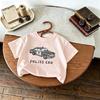 Children Clothes Printed Car Tshirt Summer Short Sleeve Tops Kids Tees Childrens Wear Girl And Boy Casual Crewneck T Shirts