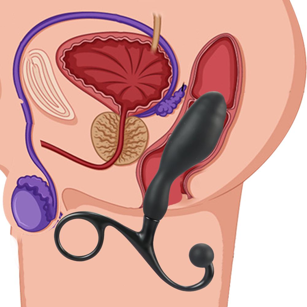 Silicone Vaginal Stimulation Anal Plug 2 In 1, Male Prostate Stimulation, Female Vaginal Anal Masturbator, Adult Sex Toys 18+