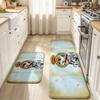 Kylian Mbappe Flannel Kitchen Mat Christmas Soft Area Rug Non Slip Floor Carpet Home Decoration