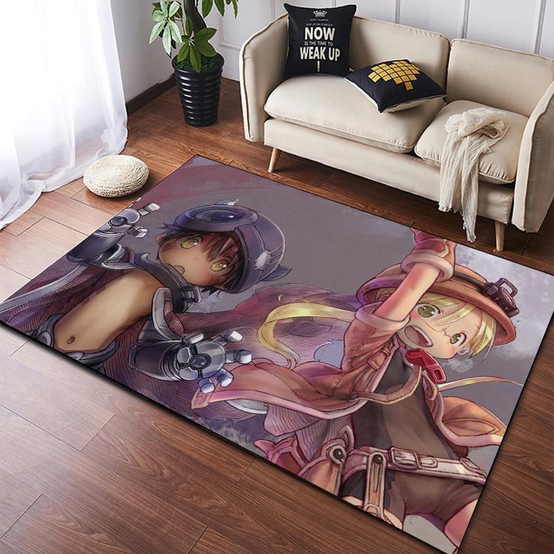 Anime Made In Abyss Carpet Kitchen MatEntrance Doormat Bedroom Floor Decoration Living Room Carpet Bathroom Anti-slip Rugs