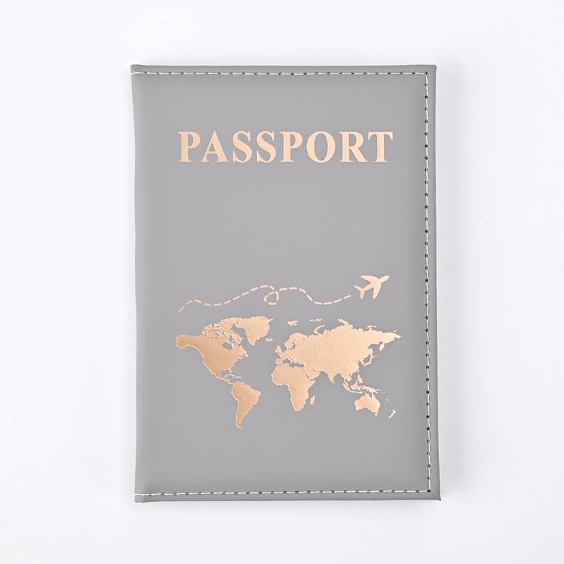 2023 Soft PU Passport and Ticket Holder Cover - Cross-Border Bestseller