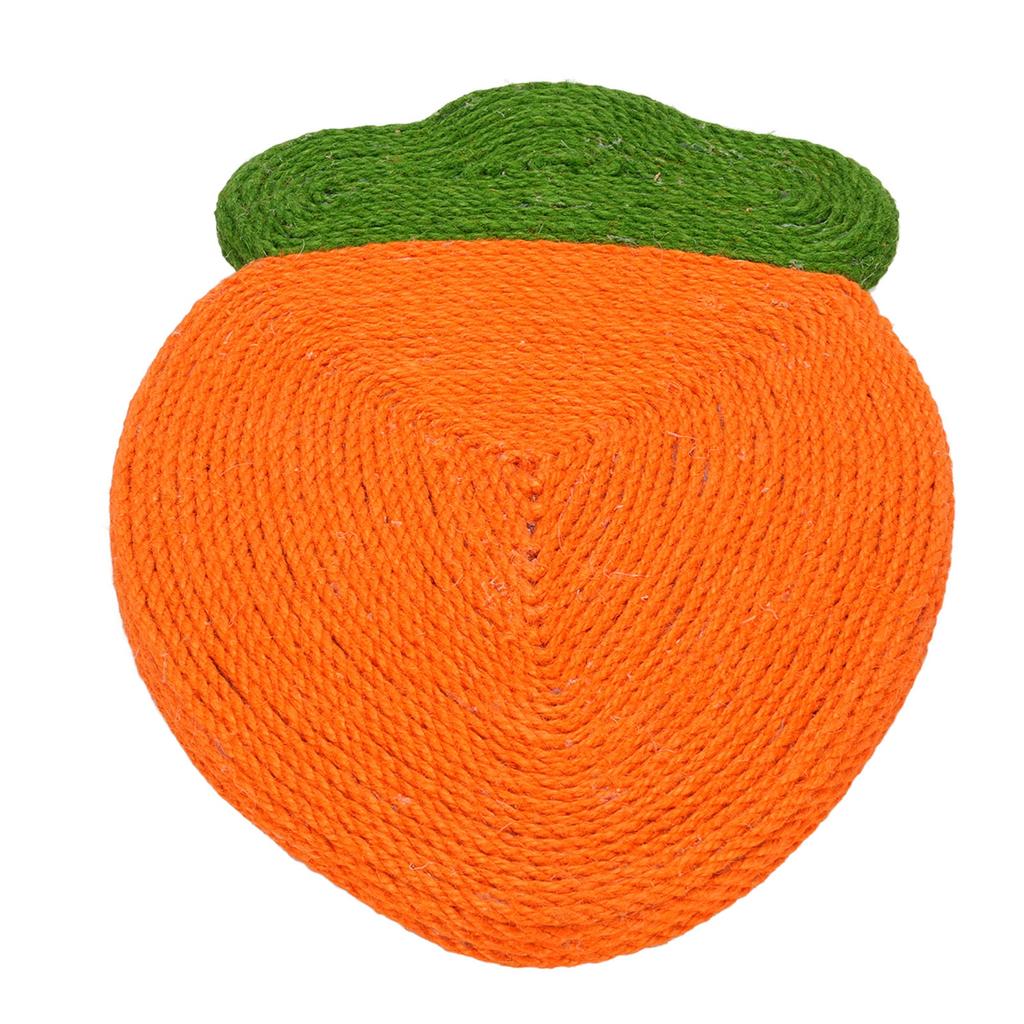 Cat Scratching Pad Jute Cute Look Space Saving Protect Furniture Suction Cup Cat Scratcher Mat for H