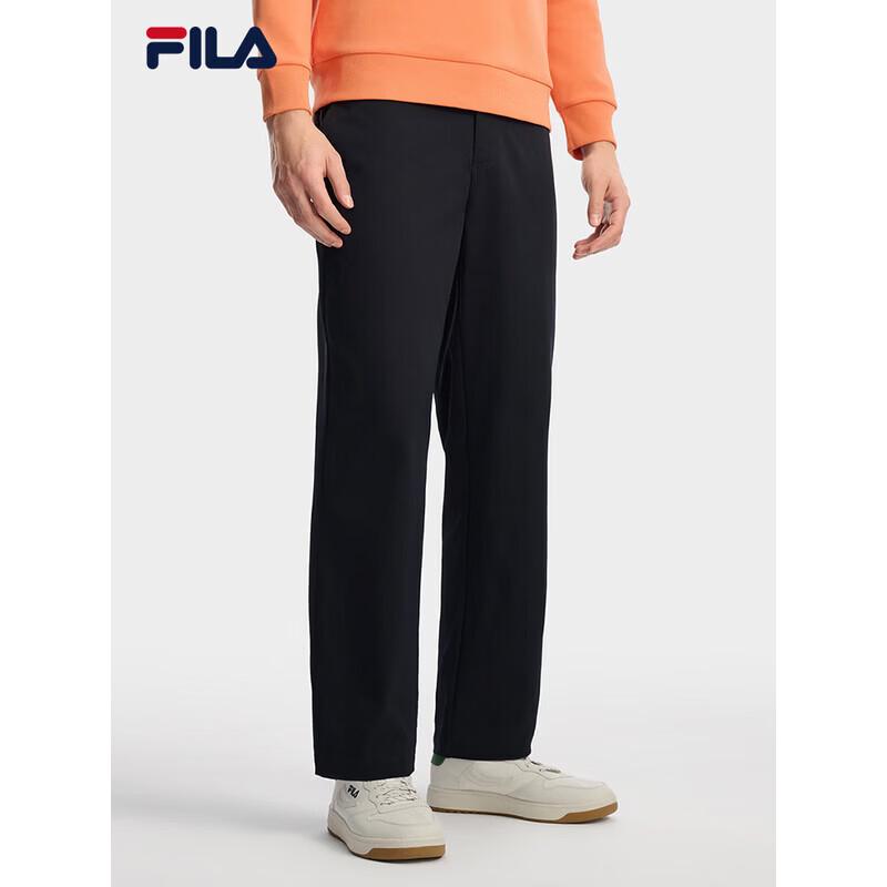 FILA Men s Straight-Leg Casual Business Woven Trousers L