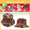 Super Mario Print Fisherman Hat For Men And Women Durable And Stylish Basin Hat