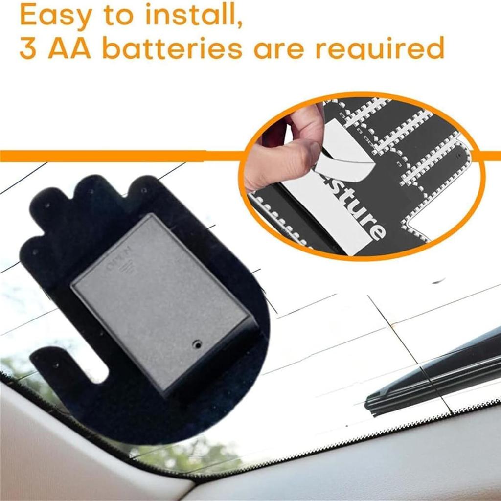 Dekoratives Palmenlicht fürs Auto