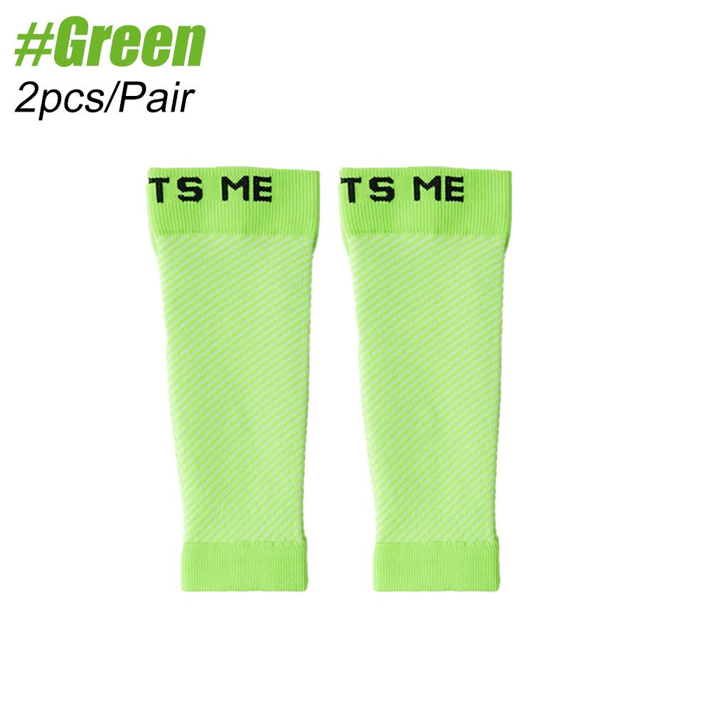 1Pair Calf Compression Sleeve Shin Splint Support Varicose Vein Relief Footless Socks For Nurse Pregnant Women