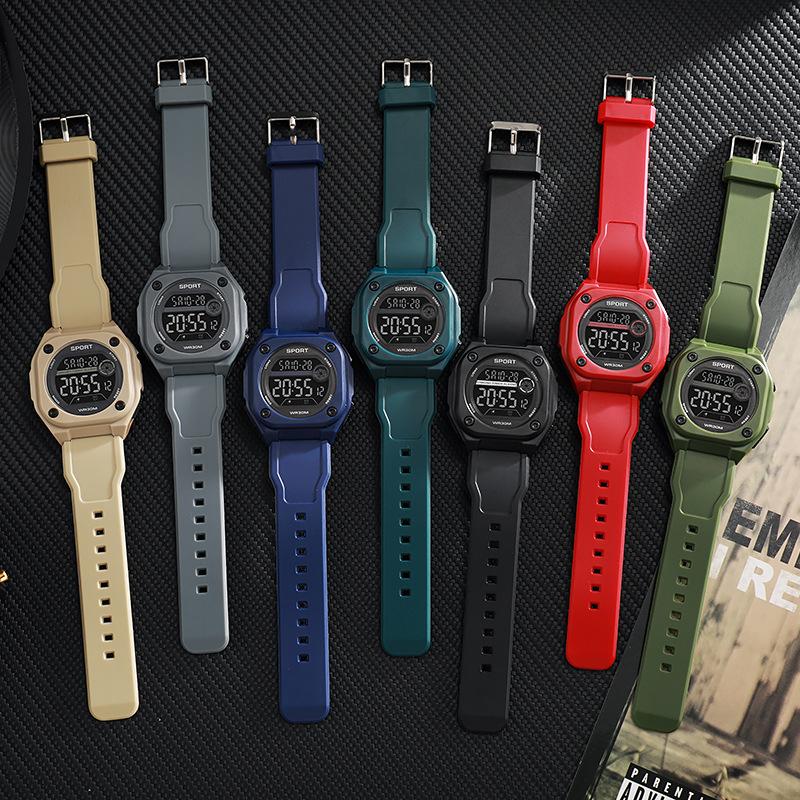Men's LED Digital Watch Man Sport Watches Male Electronic Wrist Watch Multifunction Military Sports Watches Clock