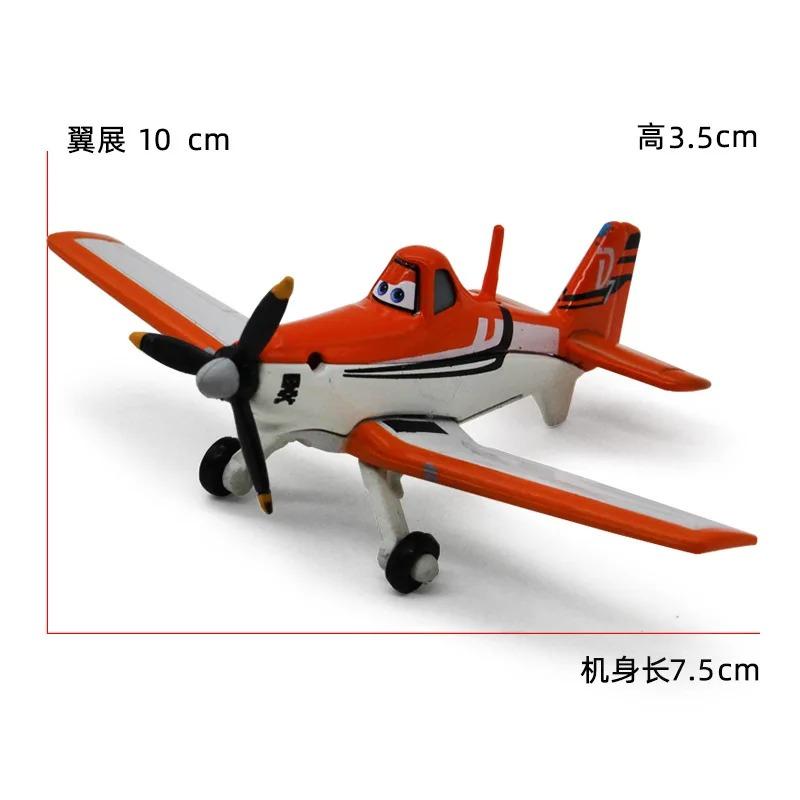 Classic Alloy Pixar Planes Toys Lifelike Cartoon Helicopter Model Toy Aircraft Mobilization Toys