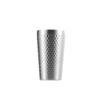 Großvolumige Unzerbrechliche Bar-Tasse aus Edelstahl Diamanthammer Tasse Bierbecher Pint-Becher Wasserbecher Kaffeetasse