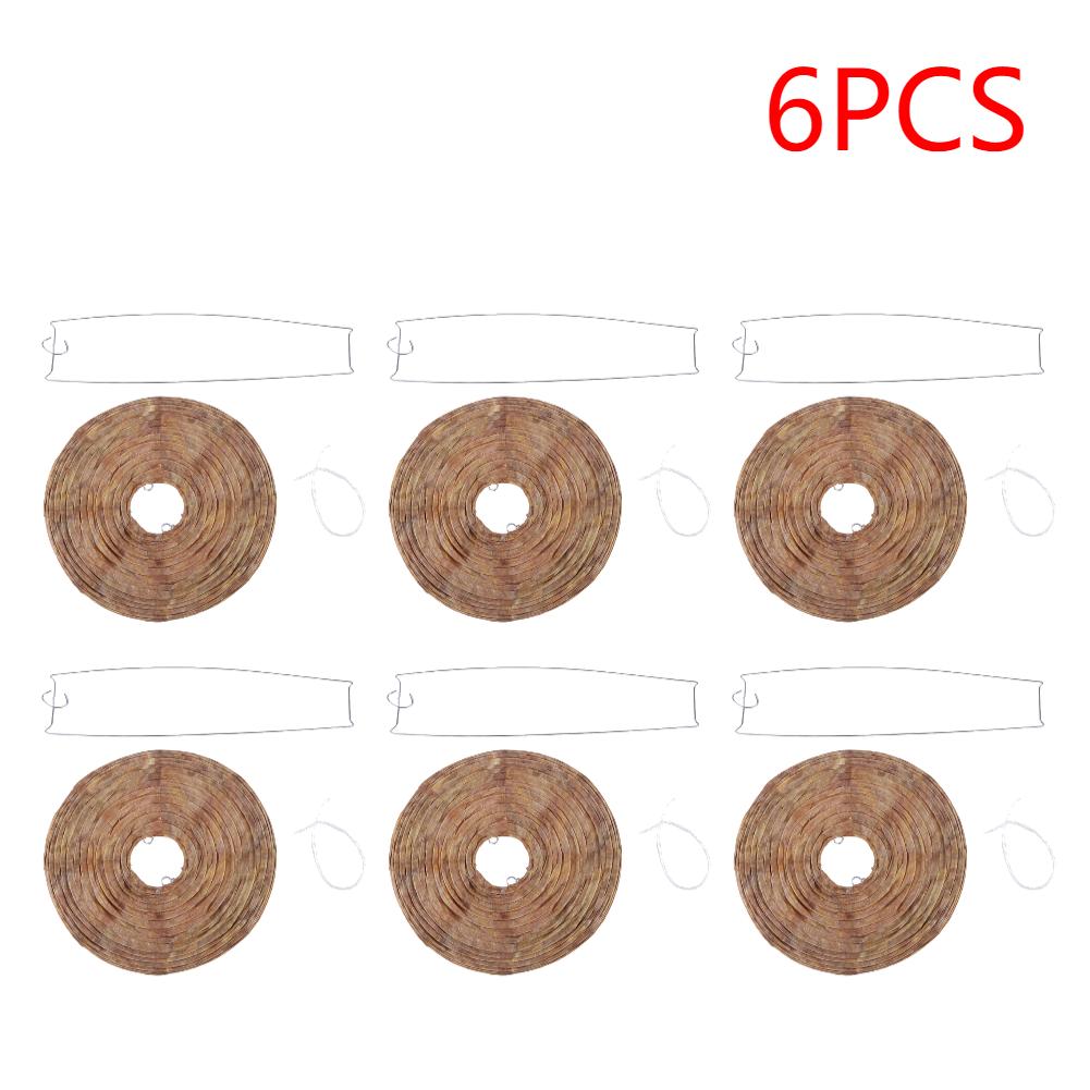 3-10PCS Wasp Nest Decoy Non-Toxic Hanging Wasp Nest Outdoor Fake Wasp Nest Wasp Deterrent Lantern Home Yard Supplies