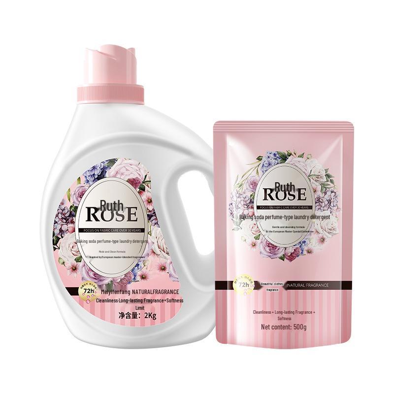 Ruth Laundry Detergent with Master Fragrance, Color Protection, and Long-Lasting Scent In a Convenient Bagged Bucket.