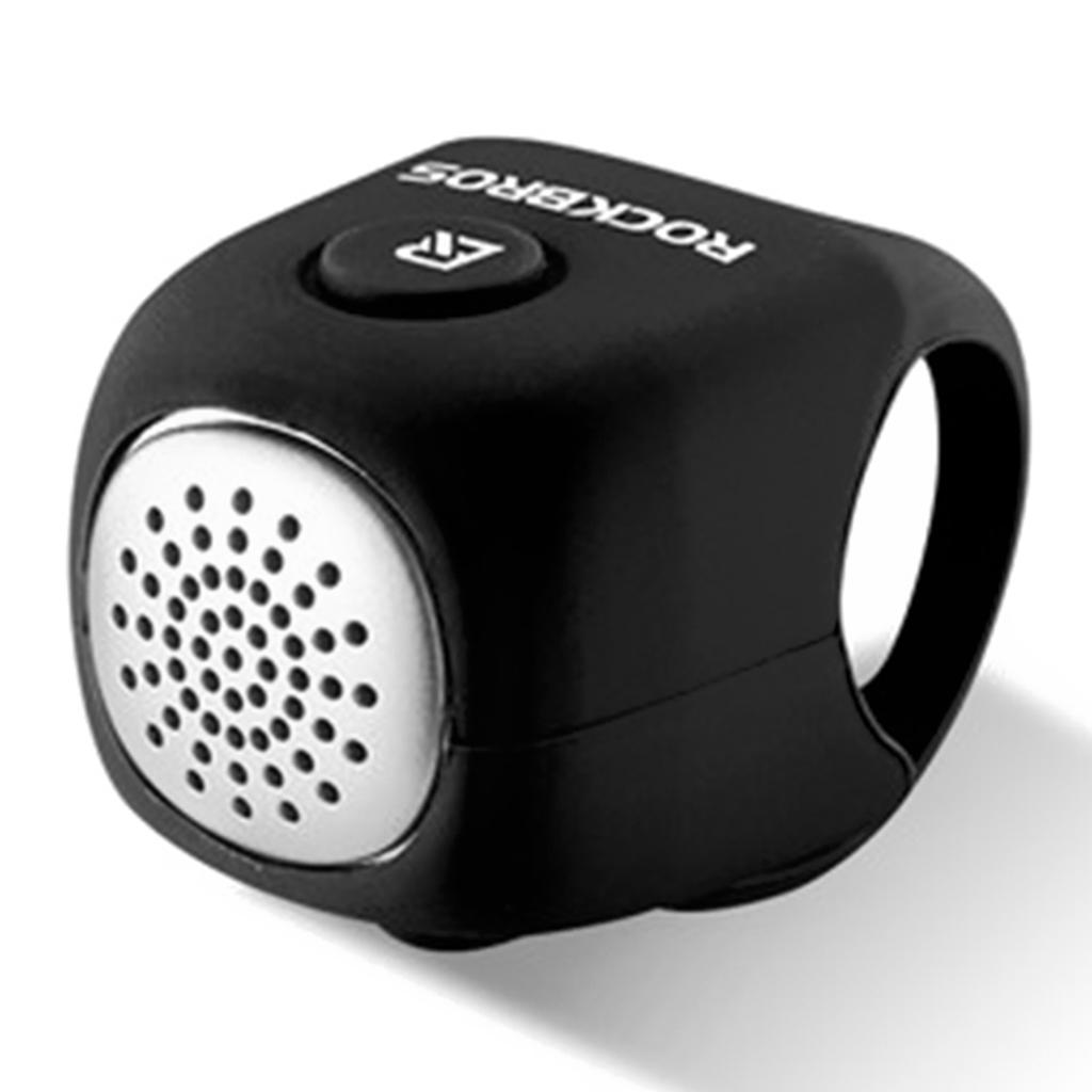 ROCKBROS Electric Cycling Bells Horn Rainproof Handlebar Bell Silica gel Ring Saving Bell Accessory