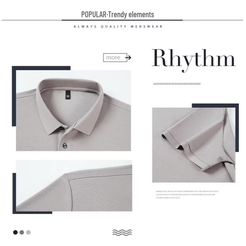 Pierre Cardin Men's Summer Pure Cotton Polo Shirt