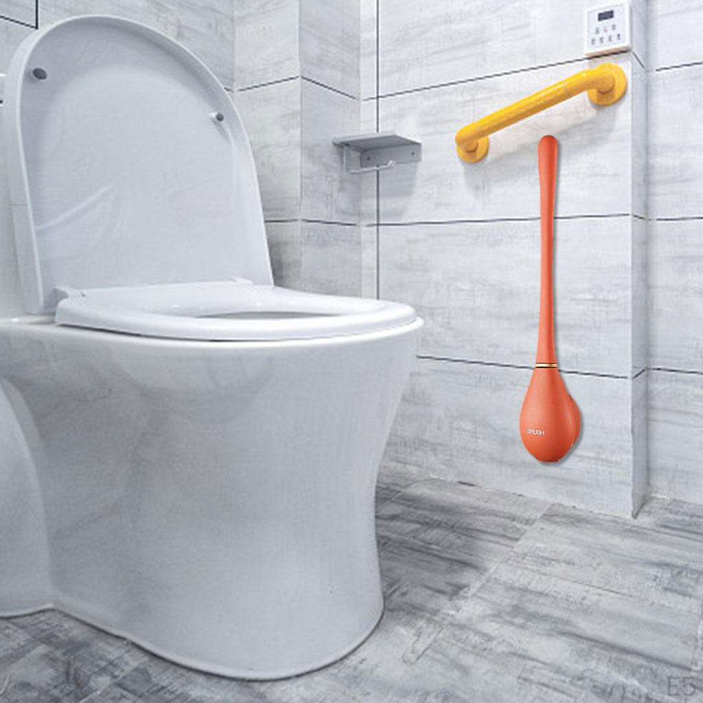Modern Long Handled Toilet Cleaning Brush Deep-Cleaning Bathroom Accessories Hygienic Household