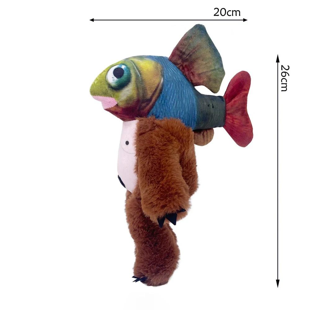 Peluche Tungtungtung Sahur Peluche Cervello Marcio Italiano SQUALO Bambola Animale Peluches Bambola di Peluche Giocattolo Regali