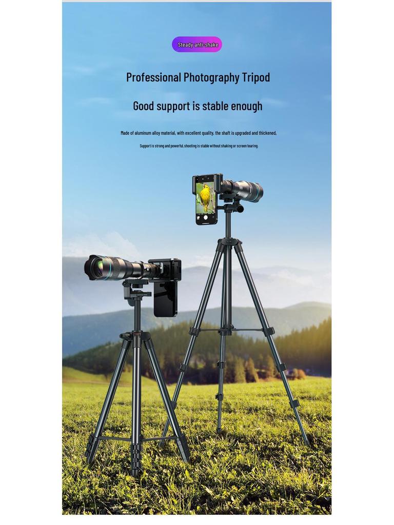 APEXEL 60x HD Telephoto Monocular Lens for Photography