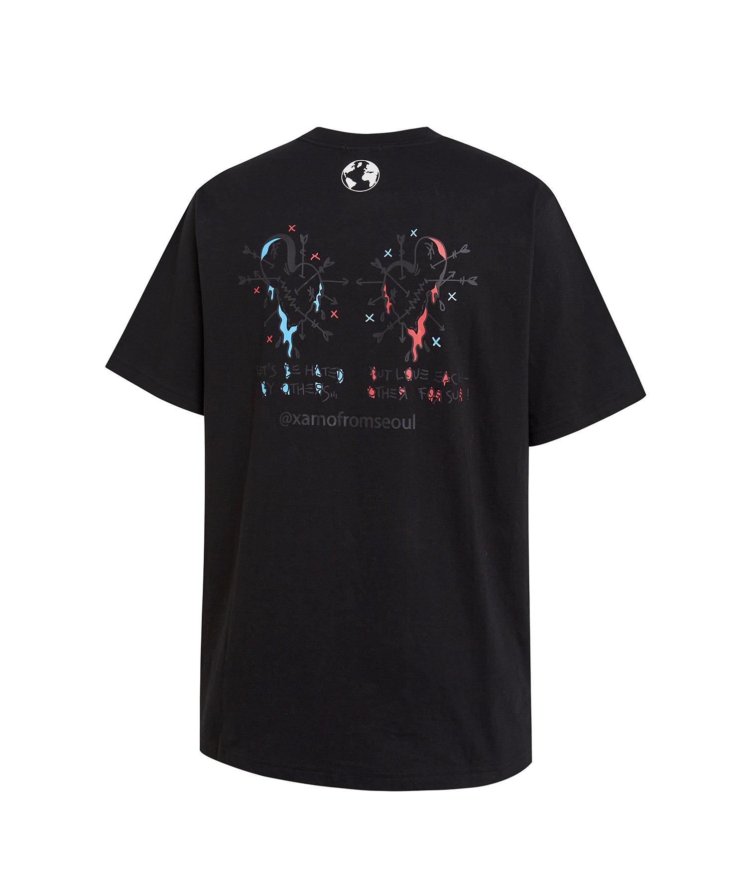 Pollution Xamo Series Half Sleeve Bk Black/M