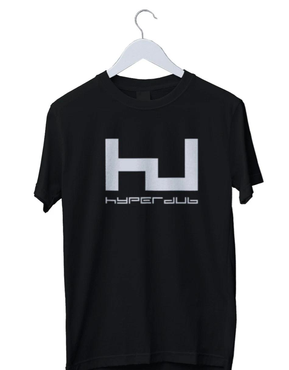 Men s Casual Graphic Hyperdub Records Dubstep Graphic Print T-Shirt... S