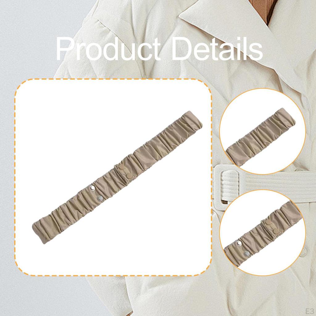Cinch Belt Clothing Accessories Elastic Waistband for Clothes Jacket Padded