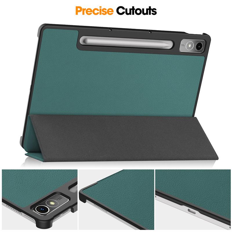 For Lenovo Xiaoxin Pad Pro 12 7 12,7 tommers deksel 2023 Flip Stand Hard PC Back For Lenovo Tab P12 12,7 deksel Auto Sleep/Wake