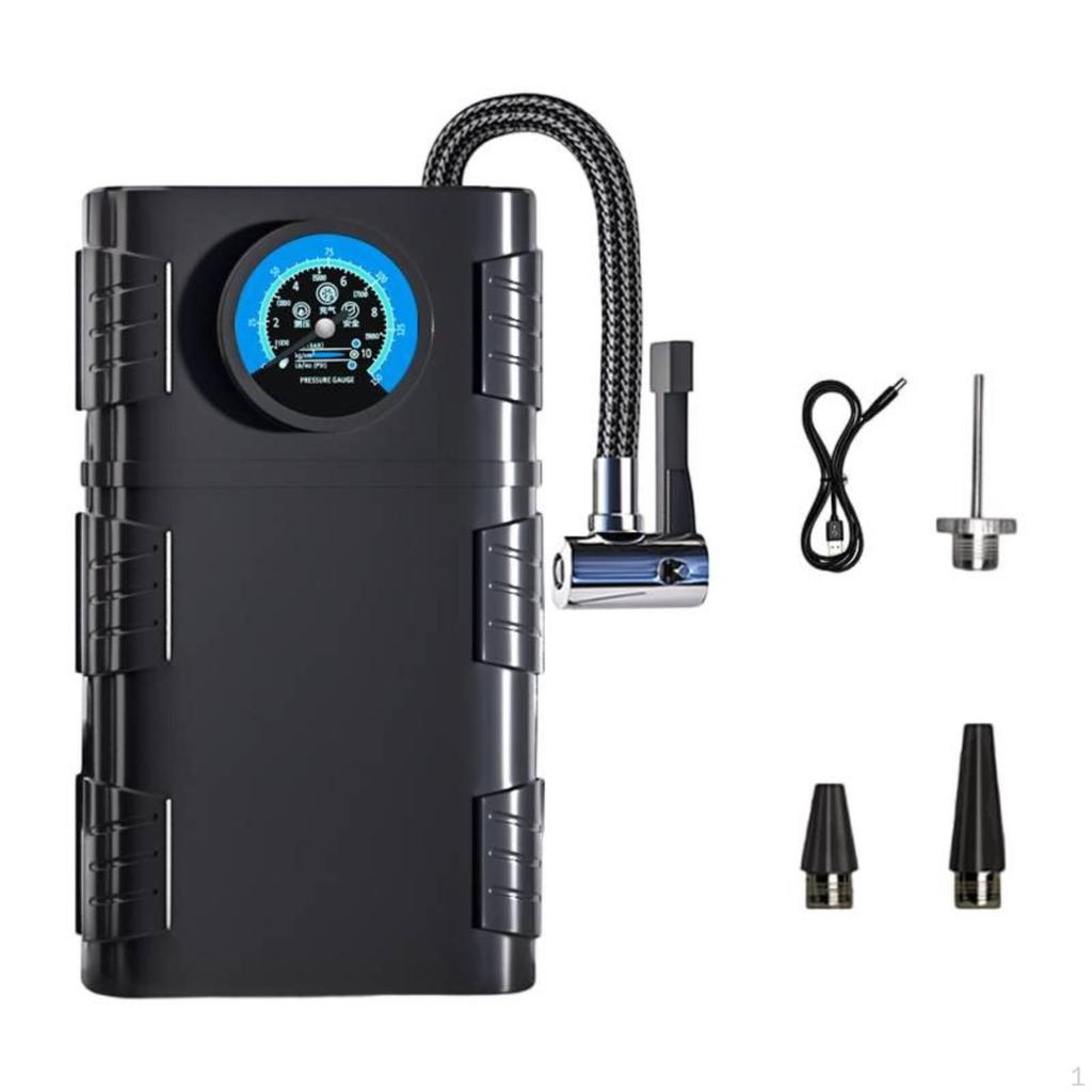 Portable Tire Inflator Cordless Motor Car Air Pump Fast Inflation Handheld
