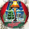 Christmas Retro Tin Sign 80s Movie Poster Metal Wall Decor Round Vintage Home Office Art 8x8 Inch
