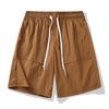 Thin Ice Silk Quick Drying Shorts for Men In Summer, Cool and Breathable, Loose Fit, Sporty and Casual Beach Five Quarter Pants