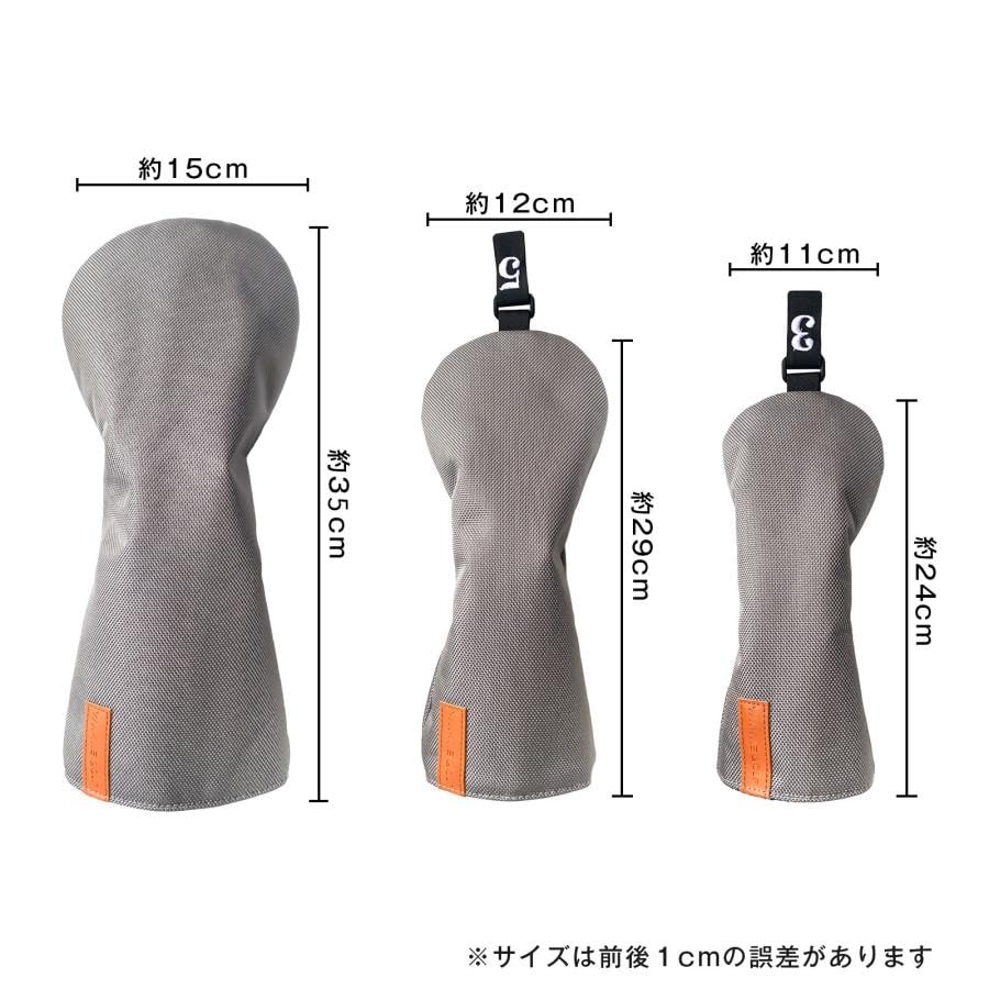 Waterproof Golf Headcover Set for and UT Fits 440cc and 460cc Solid Nylon 1 Black UT Driver, Wood, Utility, Clubs, Drivers, (Includes Club)