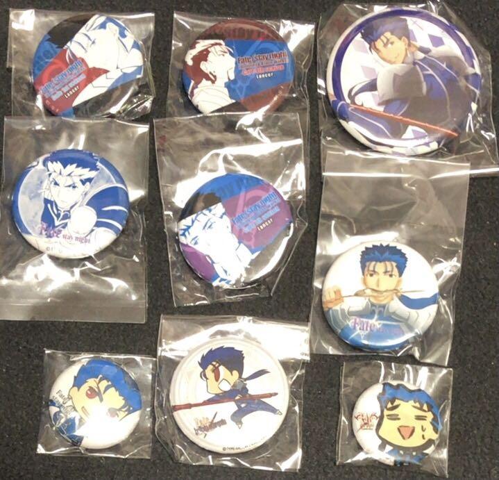 

[USED] Fate/stay Night Lancer Cu Chulainn Can Badge Dining
