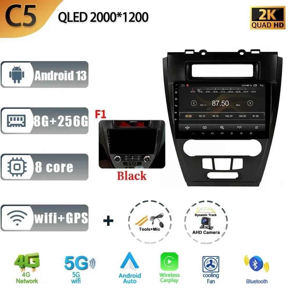 Auto Radio Android 13 For Ford Mondeo 2009-2012 Multimedia Car Stereo No 2 Din Navigation 4G GPS Bluetoot Screen