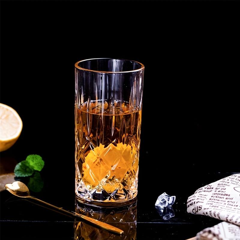 423ML Stemware 1/2 PCS Glass Cup Parties Glassware for Drinking Water Beer or Soda Stylish and Elegant Tableware Dishwasher
